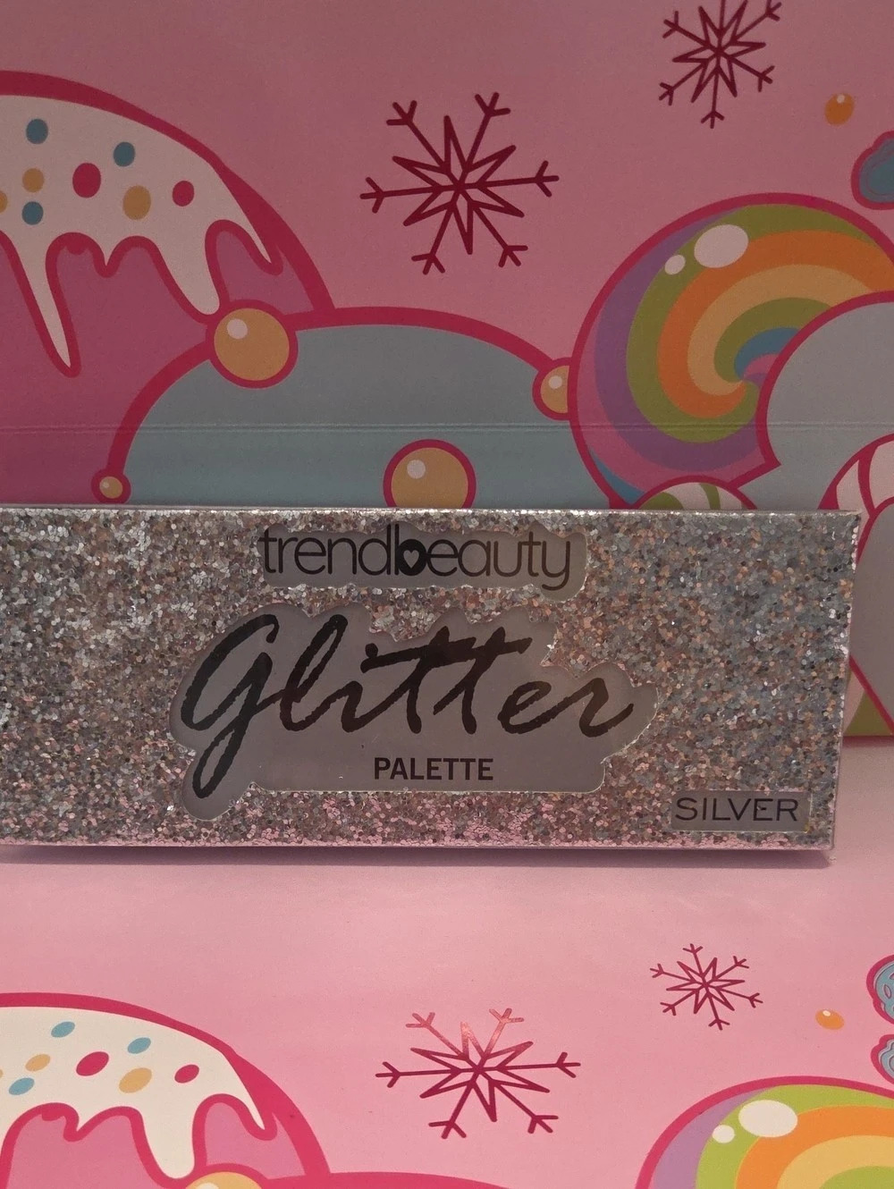 Beauty Creations trendbeauty Glitter Palette Silver NWT